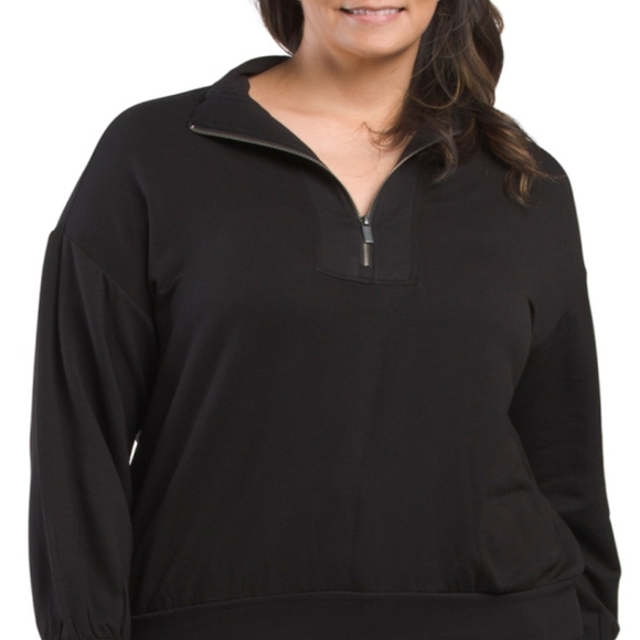 Workshop Plus Black Knit Ribbed Joggers Set Light Inner Fleece - Picture 3 of 5